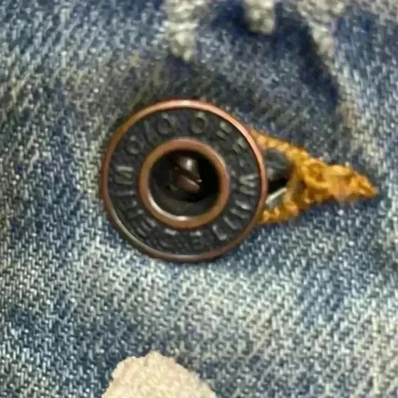 Off-White 2013 Virgil Abloh Paint Denim Jean Jacket - Picture 8 of 15